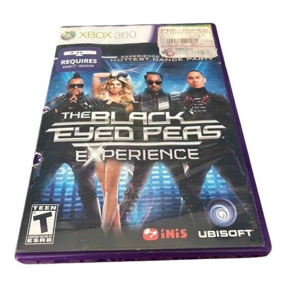The Black Eyed Peas Experience Xbox 360 Kinect Game Complete Ubisoft Dance